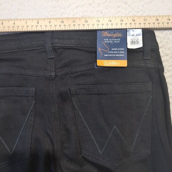 Wrangler Willow Mid Rise Bootcut Ultimate Riding Jeans Women 33x36 (112337772) - Picture 4 of 9